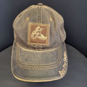 Bass Pro Shops Ball Cap Distressed Style Brown Memphis TN Adjustable One Size